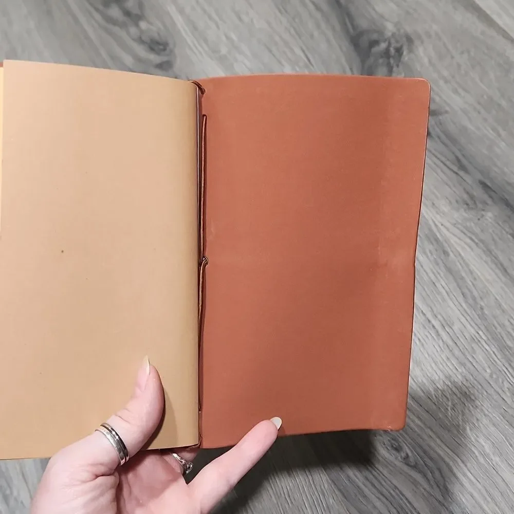 NWOT Leather Planner Journal